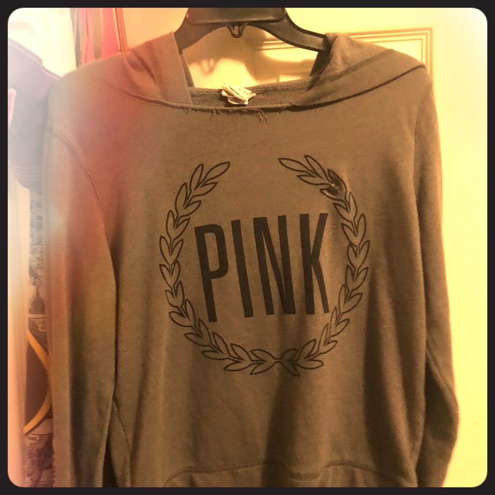 Pink hoodie